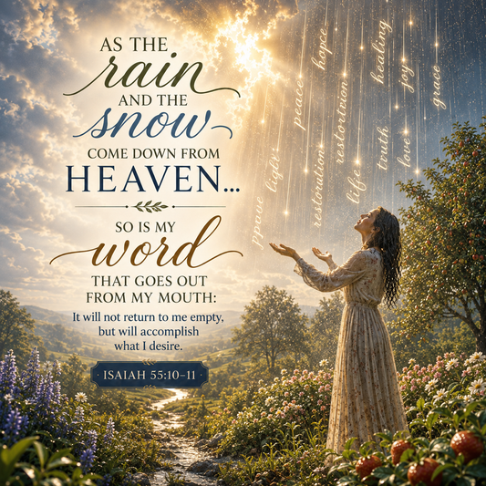 A sure thing - Isaiah 55: 10-11